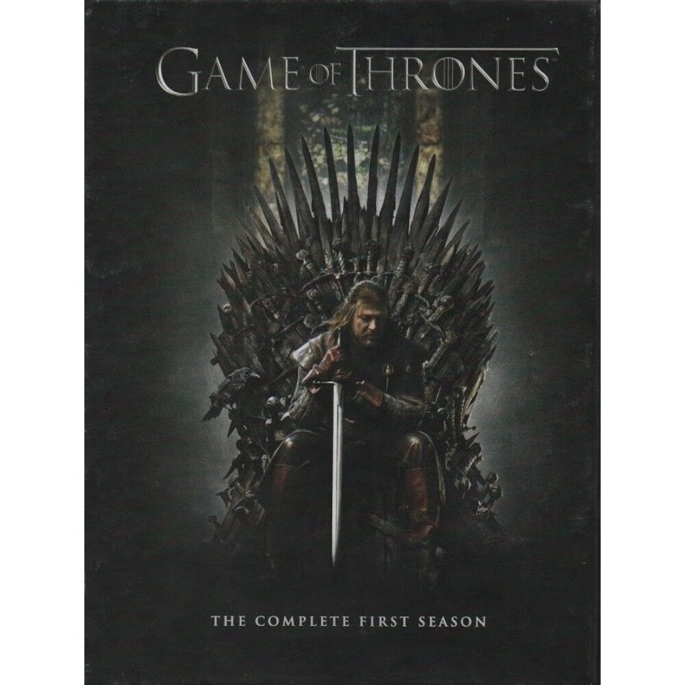 Game of Thrones DVD 2012 5 Disc Box Set Complete First Season HBO Fantasy Drama